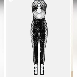 Poster Girl Janice Rhinestone Jumpsuit